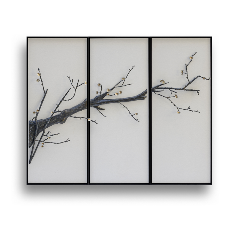 墻面掛畫寒梅系列